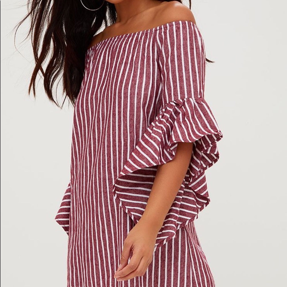 Pretty Little Thing Striped Shift Dress